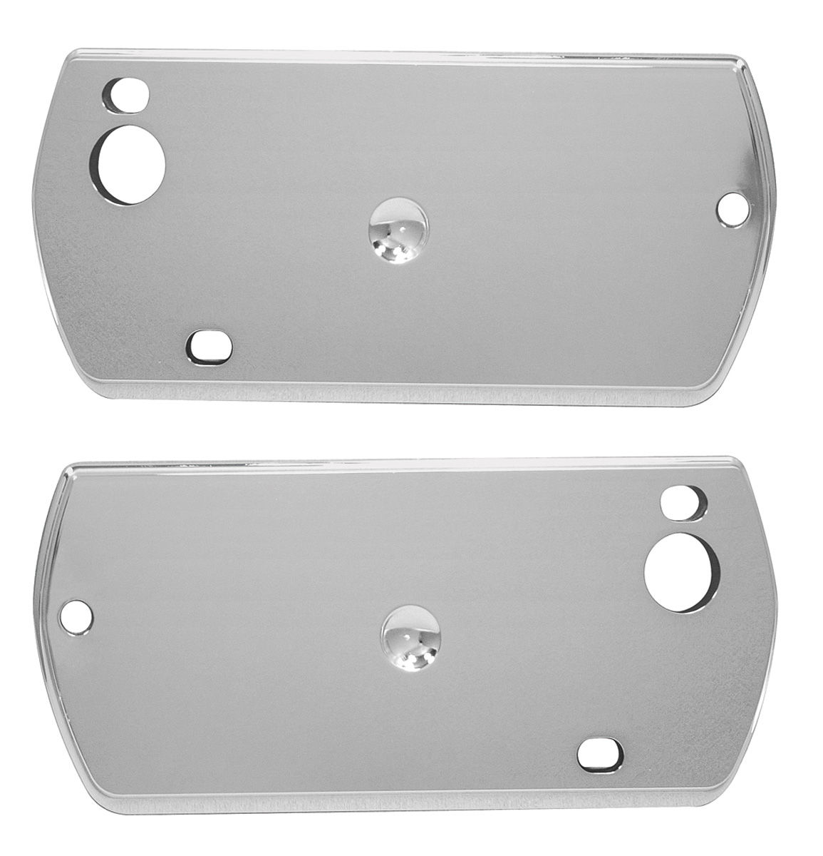 ARMREST BASE BACK PLATE, FRONT PAIR