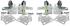 Headrest Mount, 1966-67 GM A Body, Bucket, Set