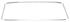 Window Reveal Molding Set, Rear, 1964-65 Chevelle 2dr Coupe (OEM Premium)