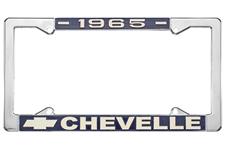 License Plate Frame, 1965 Chevelle