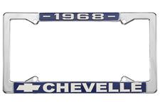 License Plate Frame, 1968 Chevelle