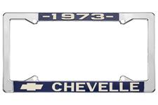 License Plate Frame, 1973 Chevelle