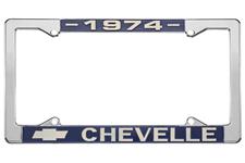 License Plate Frame, 1974 Chevelle