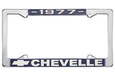 License Plate Frame, 1977 Chevelle