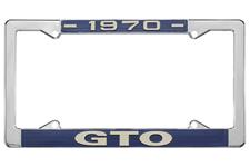 License Plate Frame, 1970 GTO