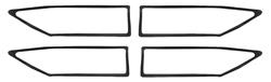 Gasket Set, Front/Rear Side Marker, 1970-72 Cutlass