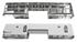 Armrest Bases, Front, 1965-67 Buick/Olds/Pontiac, Front For Paddle-Style Handles