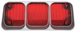 Lens, Tail Lamp, 1972 Cutlass/442, Upper, except Wagon
