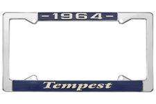 License Plate Frame, 1964 Tempest