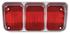 Lens, Tail Lamp, 1972 Cutlass/442, Lower, except Wagon
