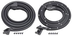 Seals, Door, 1966-67 GM A-Body Coupe/Convertible, exc. Chevelle