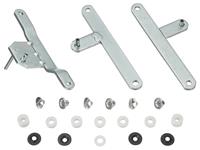 Levers, Heater/AC controls set, 1968-69 Chevelle & El Camino