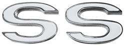 Emblem, Fender, 1969-72 Chevelle & El Camino, SS