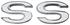 Emblem, Fender, 1969-72 Chevelle & El Camino, SS