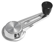 Handle, Window Crank, 1964 Chevy/EC/Cut/1961-64 Sky/1963-64 Riv, Black Knob