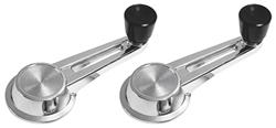 Handle, Window Crank, 1964 Chevy/EC/Cut/1961-64 Sky/1963-64 Riv, Black, Pr