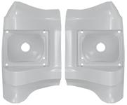 Extension, Tail Lamp Housing, Rear Quarter, 1967 Chevelle, Pair