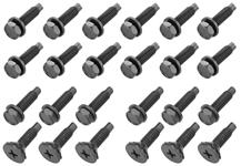Hinge Bolts, Door, 1966-67 Chevelle & El Camino/Buick/Oldsmobile/Pontiac, Kit