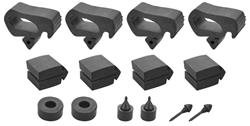 Rubber Bumper Set, 1967 El Camino