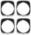 Headlamp Bezels, 1969 Chevelle & El Camino Complete Set