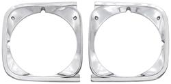 Headlamp Bezels, 1972 Chevelle/El Camino