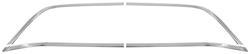 Molding, Rear Window, 1978-87 El Camino, Black, Lower