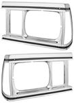 Headlamp Bezels, 1981 El Camino & Malibu, Pair
