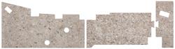 Insulation, Under Dash, 1968-72 A-Body