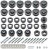 Bushing Set, Body, 1968-72 GTO/Tempest/LeMans Conv, 30 Bushings w/Hardware