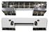 Armrest Bases, Front, 1960-67 GM 2-Door, Chrome, 11", Pair