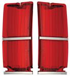 Lens, Tail Lamp, 1966 El Camino & Chevelle Wagon
