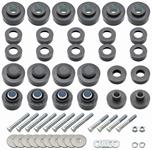 Bushing Set, Body, 1968-72 GTO/Tempest/LeMans Coupe & 1969-72 GP, w/Hardware