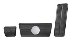 Pedal Pad, KIT, 1968-72 Chevelle & El Camino/Skylark/MC, Auto Trans., Disc