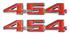 Emblem, Fender/Tailgate, 1970-72 Chevelle, El Camino & Monte Carlo, 454, Pair