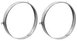 Retaining Ring, Headlamp, 1970-75, Pair