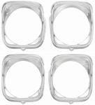 Headlamp Bezels, 1968 Chevelle & El Camino