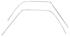 Moldings, Drip Rail, 1968-72 El Camino