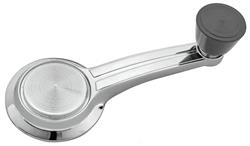 Handle, Window Crank, 1967 all GM A-Body/Riviera/Truck, Black Knob