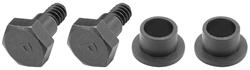 Hood Door Screws, 1970-72 Chevelle & El Camino, SS, Cowl Induction, w/Bushings