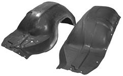 Inner Fenderwells, 1968-72 Chevelle & El Camino, Plastic, Pair