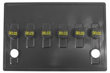 Battery Cover, DC12, "Delco" Caps, Series 24 or 60 Batteries