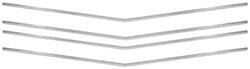 Grille Molding, 1970 Chevelle & El Camino, Horizontal, 4 Pieces