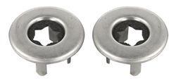 Ferrules, Door Lock Knob, 1968-88 GM, Pair