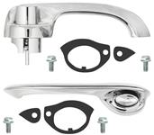 Handle Set, Outside Door, 1964-67 Chevelle, El Camino, 1966-67 GTO & 1970-72 MC