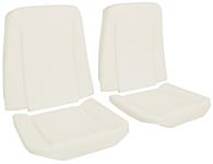 Seat Foam, Bucket, 1966-70 GM A Body/Pontiac Full Size/Riviera, Pair