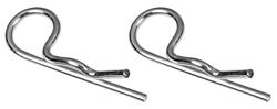 Hood Pin Clip, 1970-72 Chevelle & El Camino, SS, Pair