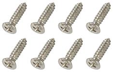 1963-1988 GM Door Step Plate Screw Kit, 8 Piece
