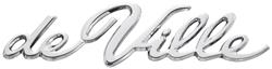 Emblem, 1965-70 DeVille Quarter Panel Script, Coupe/Sedan