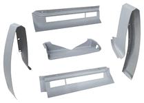 Bumper Filler Sets, 1974-76 DeVille/Fleetwood, Rear, 5 Pieces