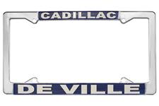 License Plate Frame, Cadillac Deville